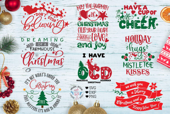 Download Christmas Cut Files Sublimation Bundle - Christmas cut files Collection