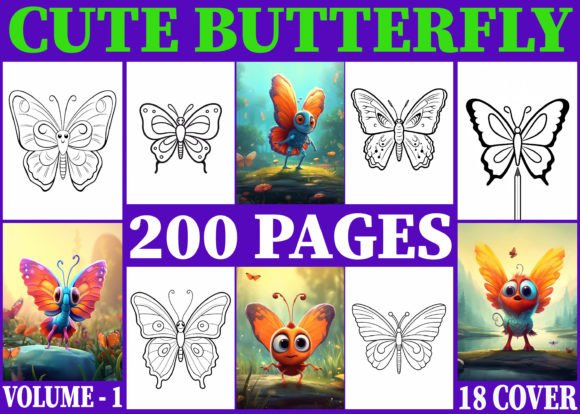Download 200+ Cute Butterfly Coloring Pages Kids - Butterfly coloring Collection