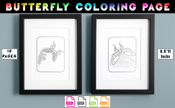 Download Butterfly Coloring Page - Butterfly coloring Collection