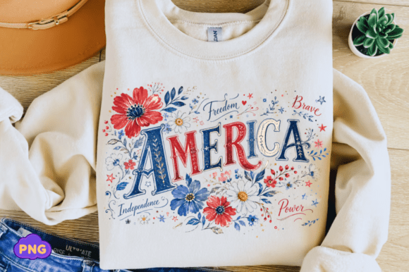Download Independence Day PNG, America Floral Png - Floral png Collection